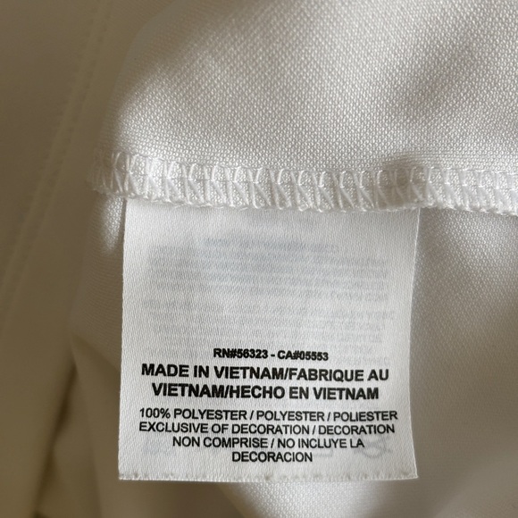 Nike White Polo Shirt Classic Design - Picture 7 of 9